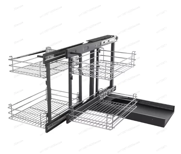 

Выдвижная угловая полка-органайзер для шкафа Magic Corner