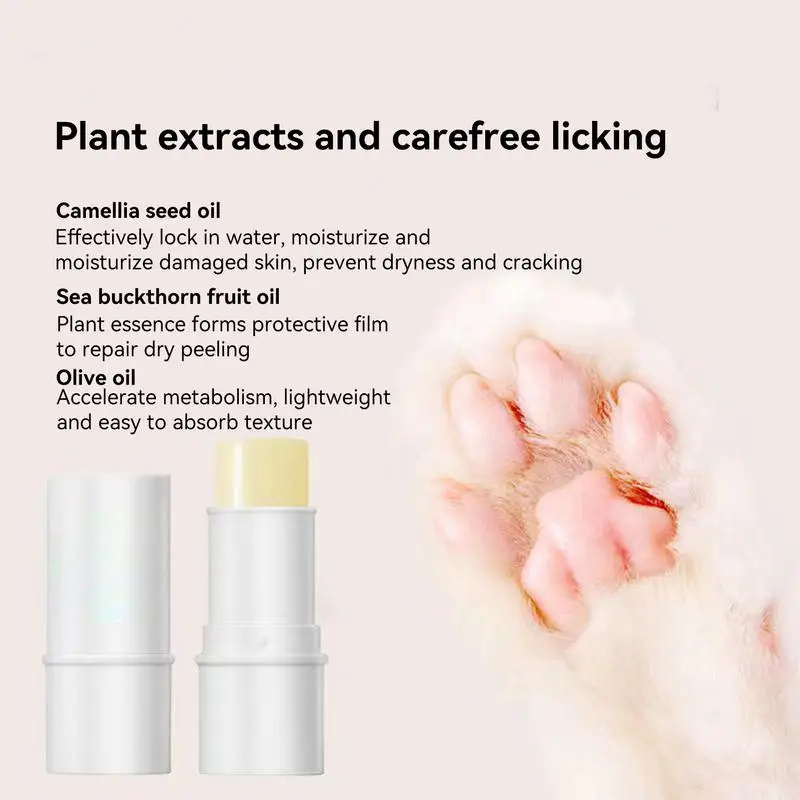 30g Dog Nose And Paw Balm Dog Paw Cream Cats Dogs Paw Protector Cream Pet Feet Moisturizer Pet Crack Feet Repair Pet Accessories