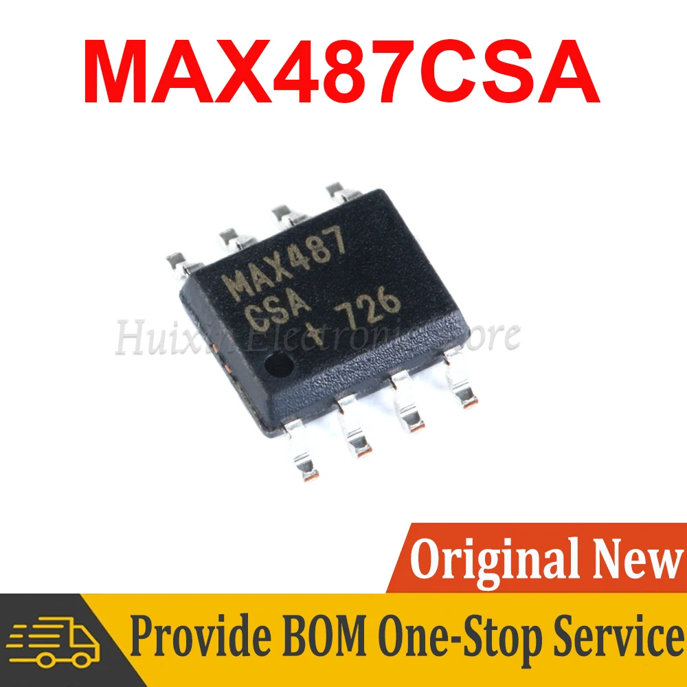 

5PCS MAX487CSA SOP-8 MAX487 SOP8 SOP SMD New and Original IC Chipset