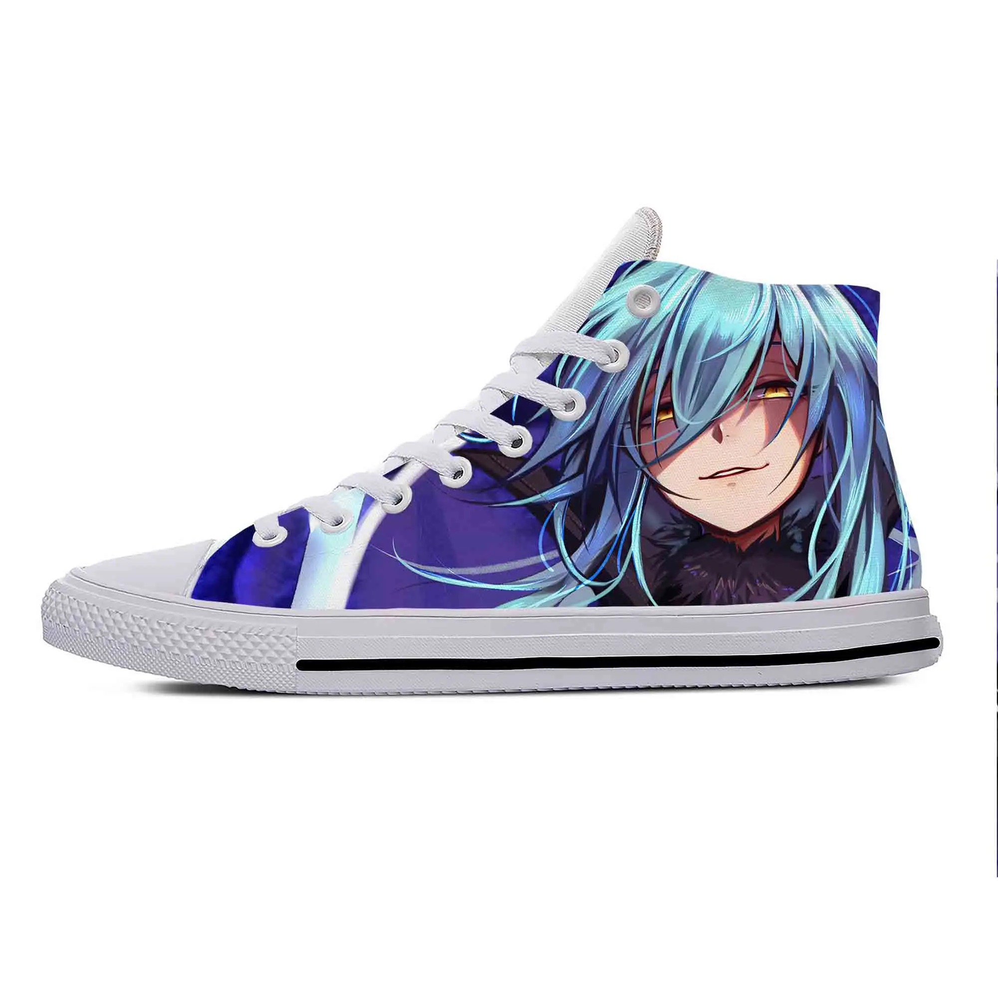 

Кроссовки Rimuru Tempest Tensei Shitara Slime Datta Ken повседневные тканевые высокие Легкие дышащие кроссовки с 3D принтом для мужчин и женщин