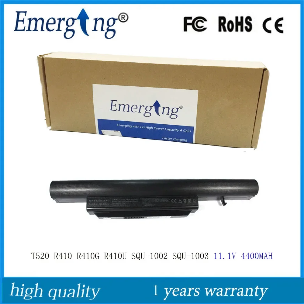 

11.1V 4400mah New Laptop Battery for Haier T520 R410 R410G R410U SQU-1002 SQU-1003 CQB913 CQB912 A560P K580P