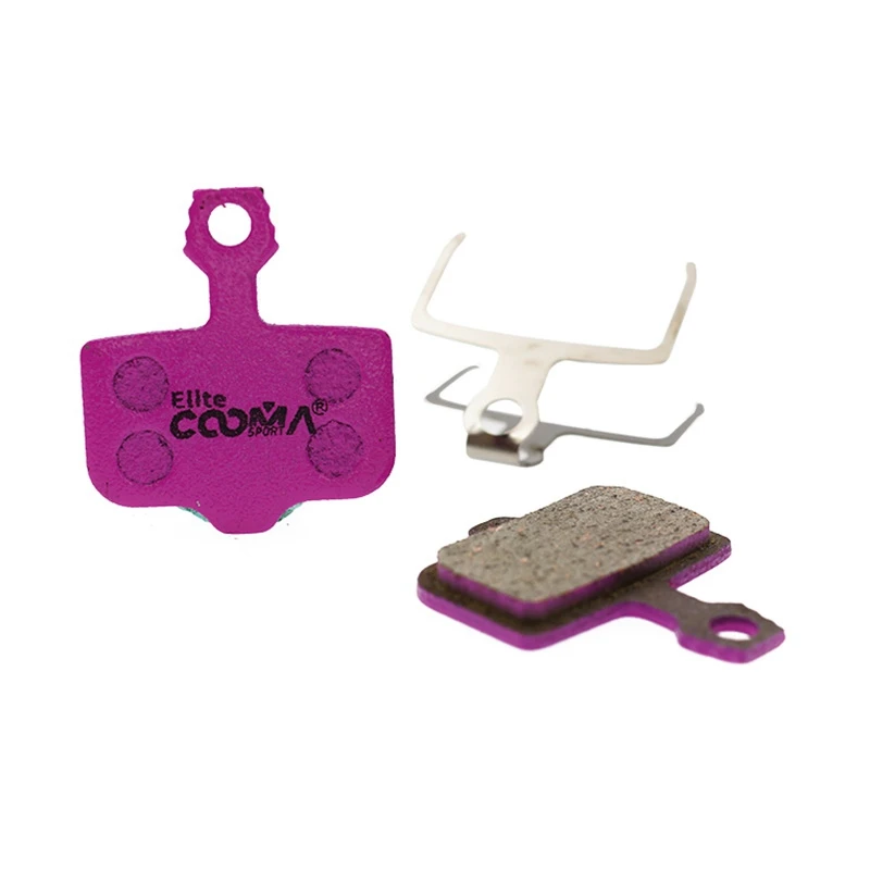 COOMA SPORT 4 Pairs Ceramic Bicycle Disc Brake Pads For SRAM DB LEVEL, AVID Elixir R, CR, CR , 1/3/5/7/9, X.0, XX