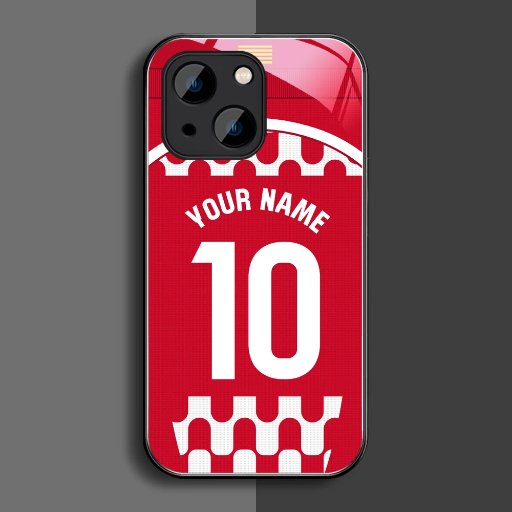 25 España Girona Montilivi Funda para Samsung A16 A55 A35 A25 A15 A54 A34 A14 A52 S25 S24 edge Ultra Plus FE Z Fold Flip