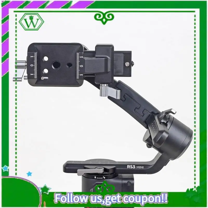 Reliable-Stabilizer Vertical Plate For DJI Ruyi RS3 RS2 Pro Vertical Camera Mounting Kit Handheld Stabilizer Vertical Plate