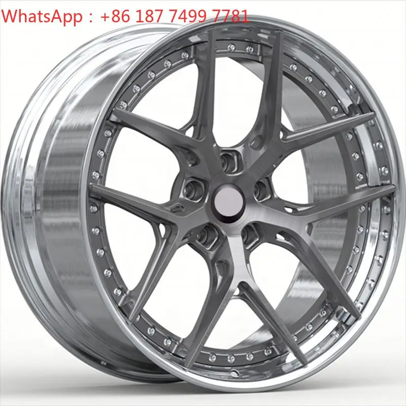 17 19 21 23 Inch 5X112 5X120 2 Piece Concave Custom Forged Alloy Racing Wheels