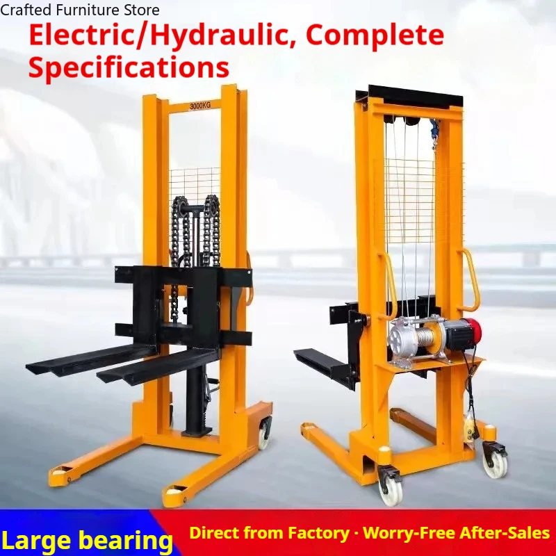 Hydraulic Electric Forklift Truck Loading Unloading Forklift Truck Resistance Commercial Furniture Carretilla Elevadora ZY60CC