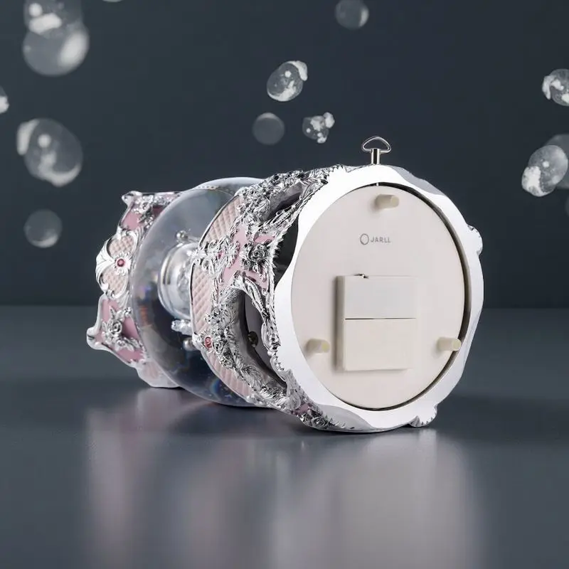 صندوق موسيقى كرة كريستال دائري هدية عيد ميلاد