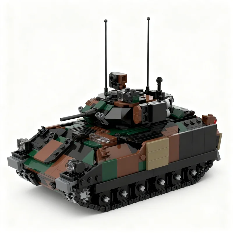 

964PCS MOC Creative Model M3A3 Bradley Building Blocks Assembly Building Blocks Collectible Display Birthday Gift Display Gift