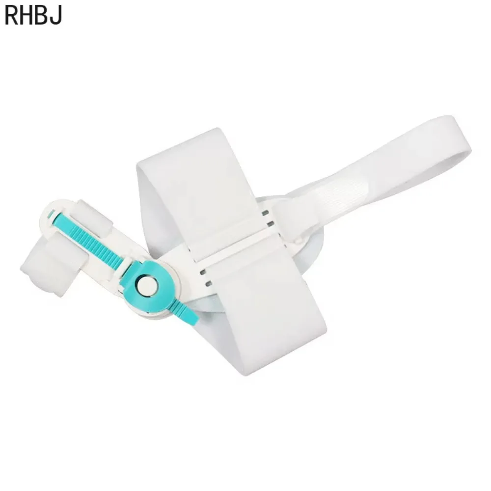 1/2 pçs corretor de joanete unissex pé hálux valgus cintas rotativo separador de dedo do pé alisador ajustável pedicure corretor de dedo do pé