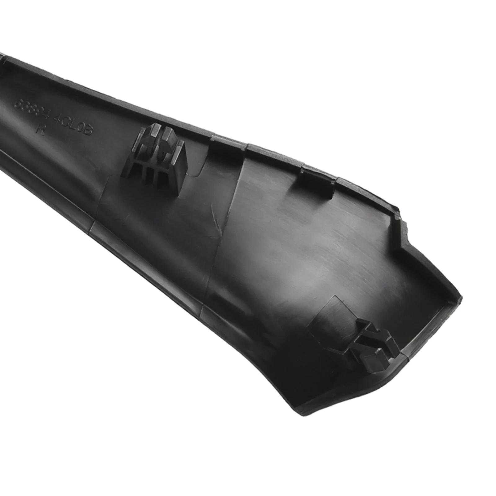 

Полезная удлинительная накладка, 2 шт., черная практичная накладка для Nissan Rogue 2014-2020, удлинитель бокового капота стеклоочистителя