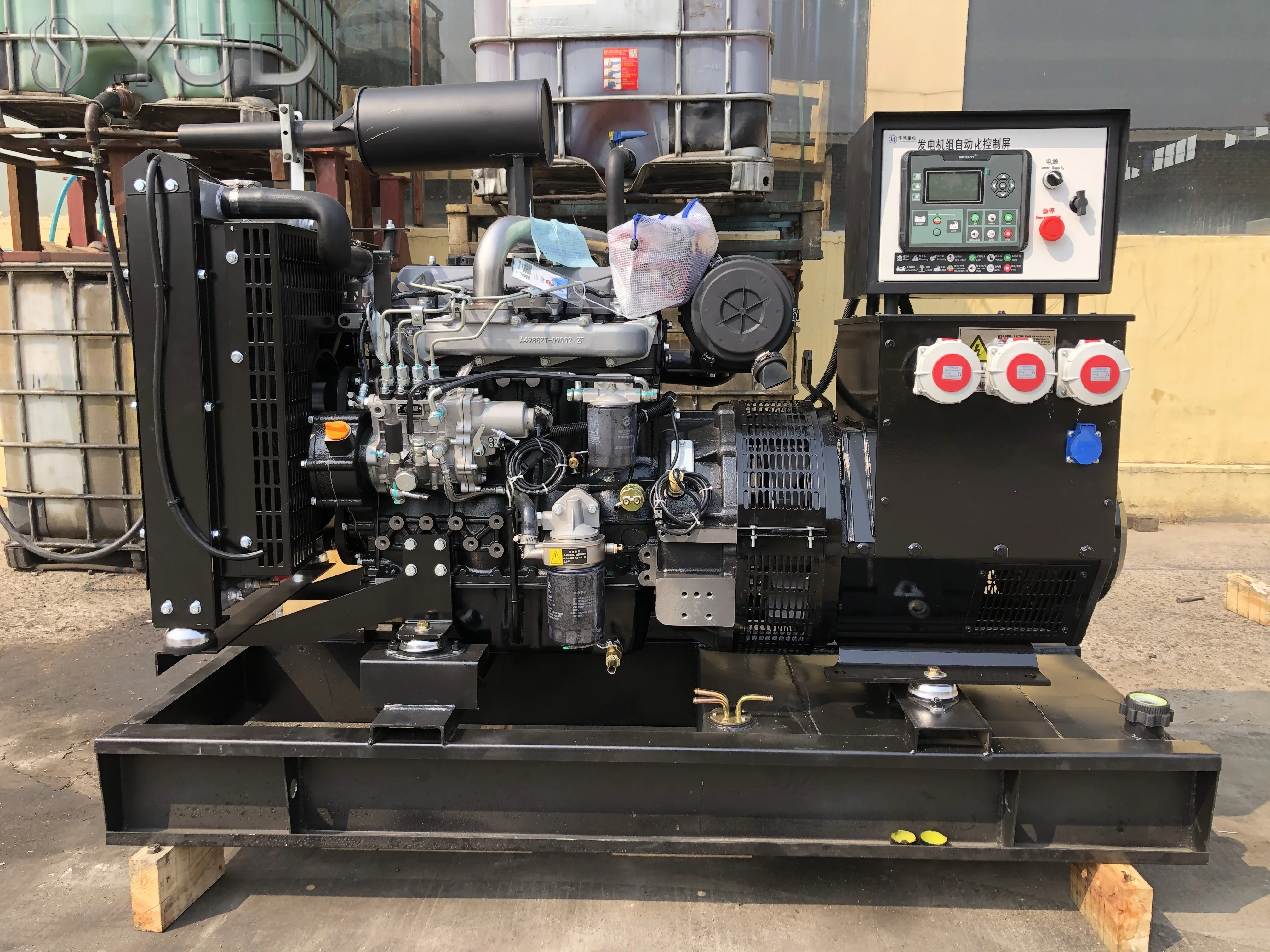 Hot Sale High Quality Three Phase Open Frame Type SEDC Engine Brand Diesel Generator Set 50KVA Genset 110/230V 220V