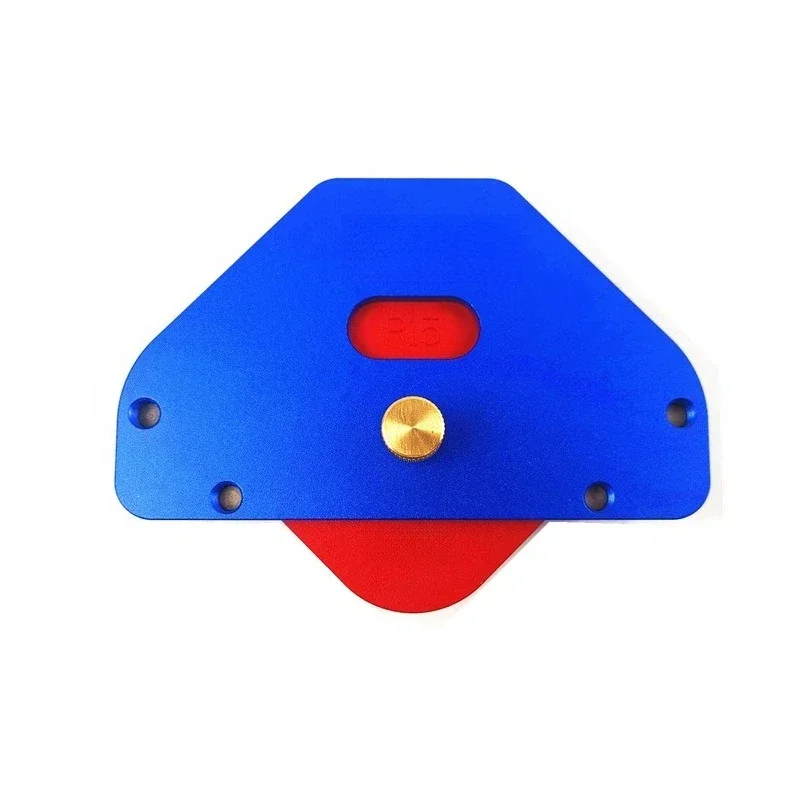 Woodworking rounded corner R corner, arc template, semi-circular corner positioning plate, woodworking arc positioning template