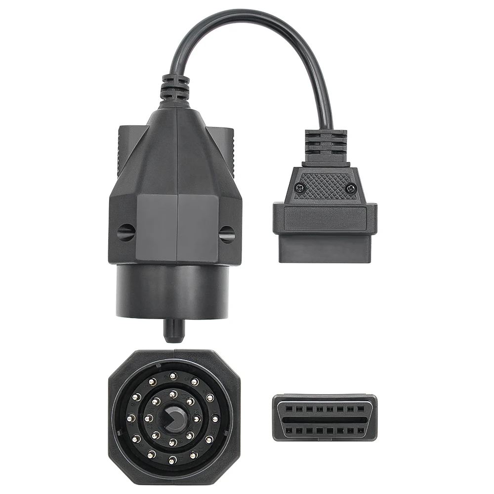 20pin to OBD2 16pin Female Adapter Connector for E36 E39 X5 Z3 20 Pin Car Diagnostic Scan Tool OBD OBD2 Adapter Cable