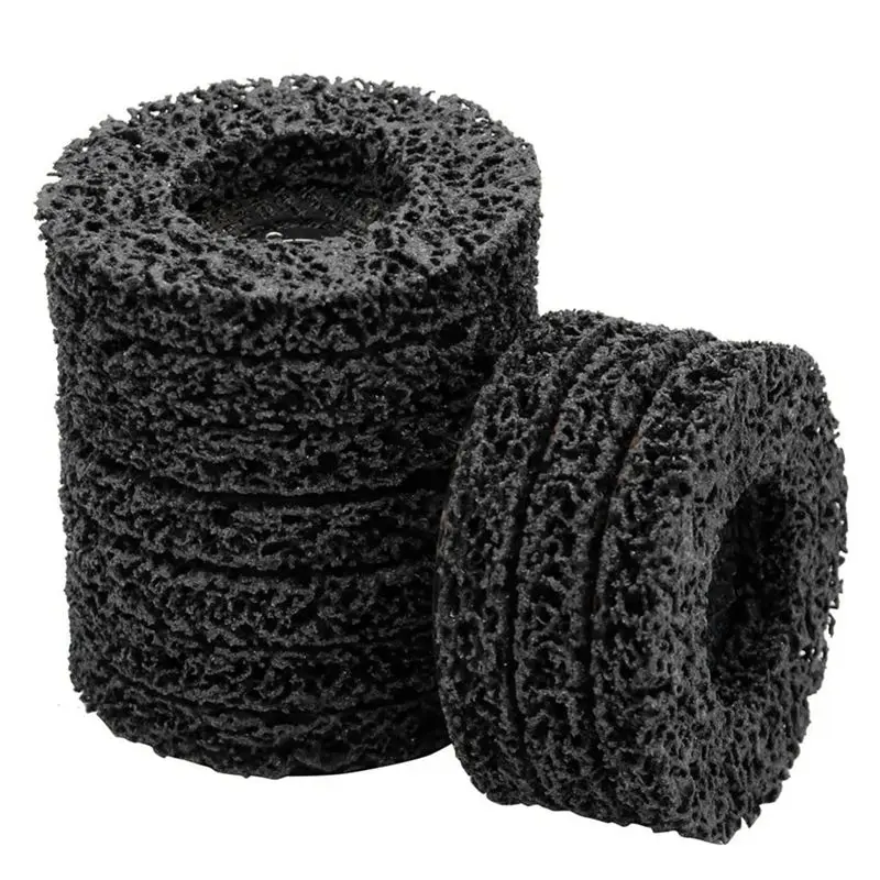 A7THK-10PCS 115Mm Coral Disc Disc Diamond Grinding Wheel Flap Disc For Angle Grinder Paint Rust Removal Clean Abrasiv