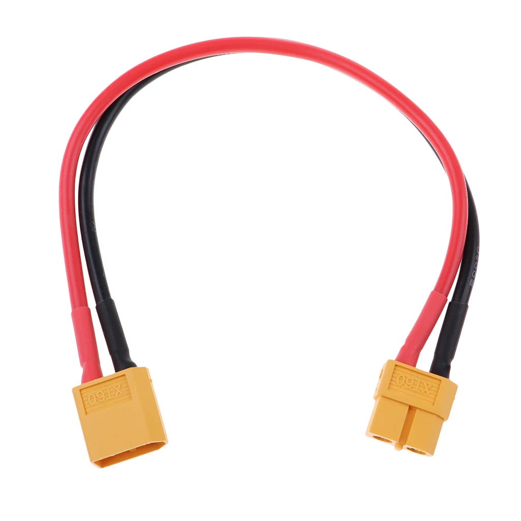 

Разъем XT60/0 «папа-мама» с 8 силиконовыми кабелями, проводами 14AWG