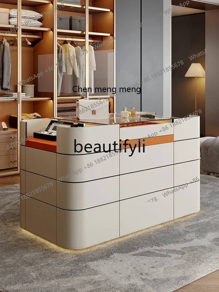 A182 C Modern home haute couture jewelry storage cabinet multifunctional locker display cabinet