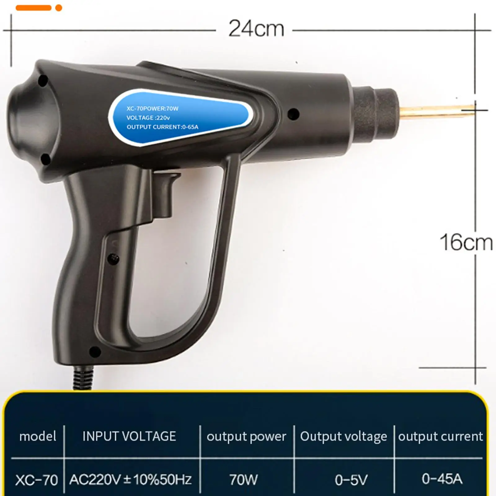 Set di saldatura macchina per la riparazione dell'auto portalampada professionale strumenti di riparazione compatti anelli di plastica sostituzione riparazione paraurti automobilistico