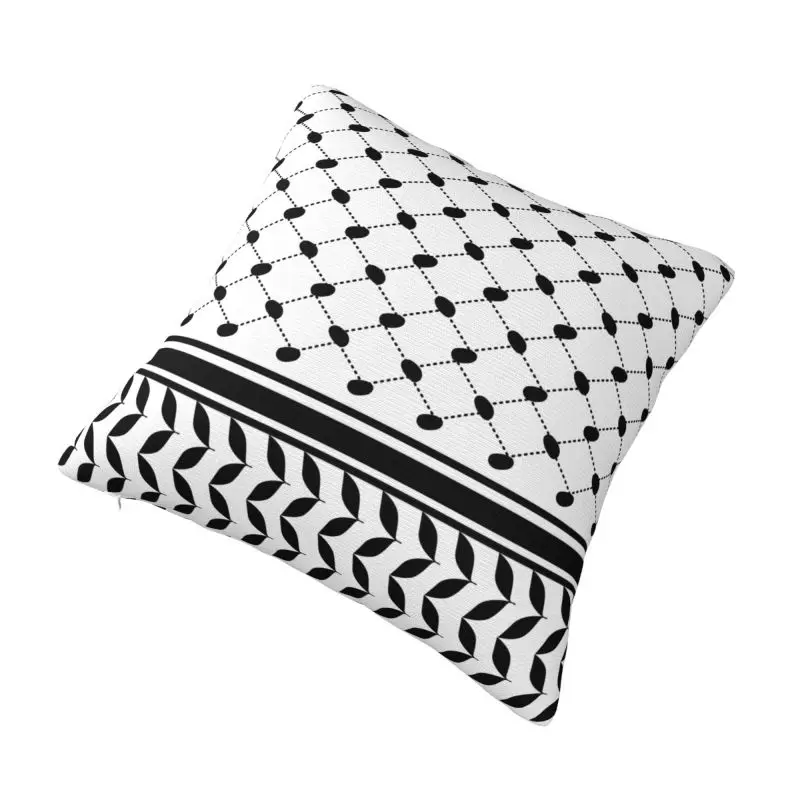 Custom Arabic Keffiyeh Traditional Throw Pillow Covers Tatreez Embroidery Art Cushion Cover Decoration Salon Square Pillowcase