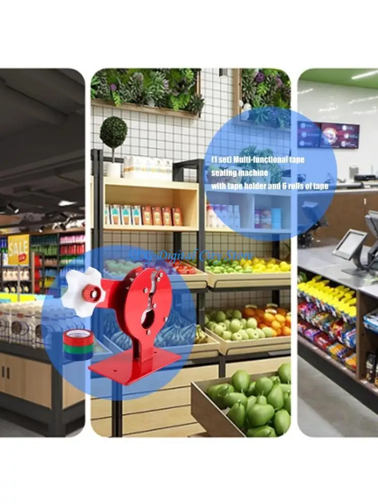 U75B Multifunction Tape Dispenser Cutter Precisions Blade For Clean Accurate Cutting