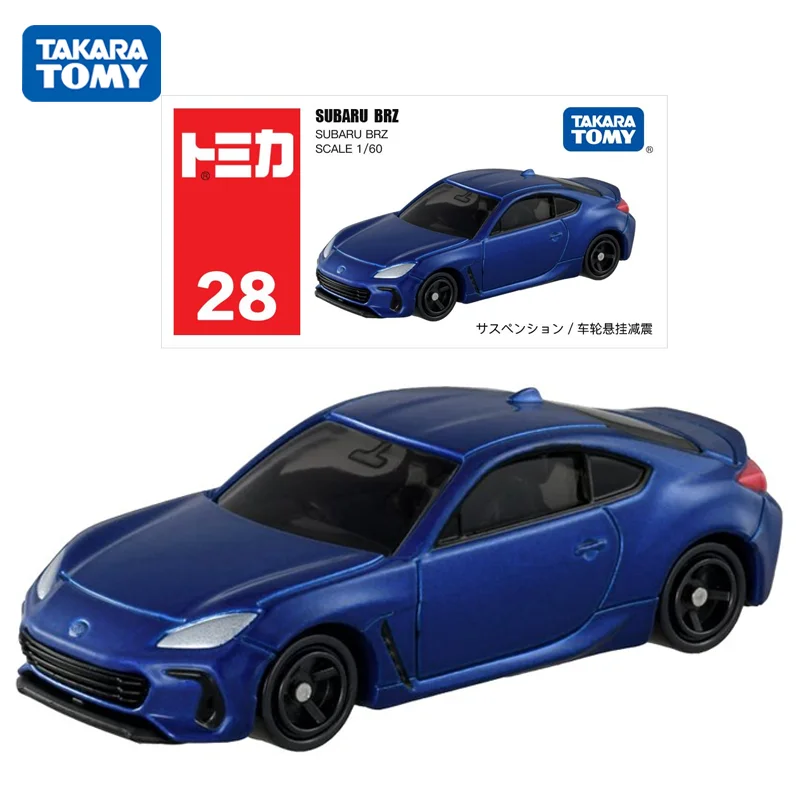 

TAKARA TOMY Tomica 1/60 NO.28 Subaru BRZ Coupe Car Mini Diecast Alloy Model Car Toy Metal Gifts for Children Boys