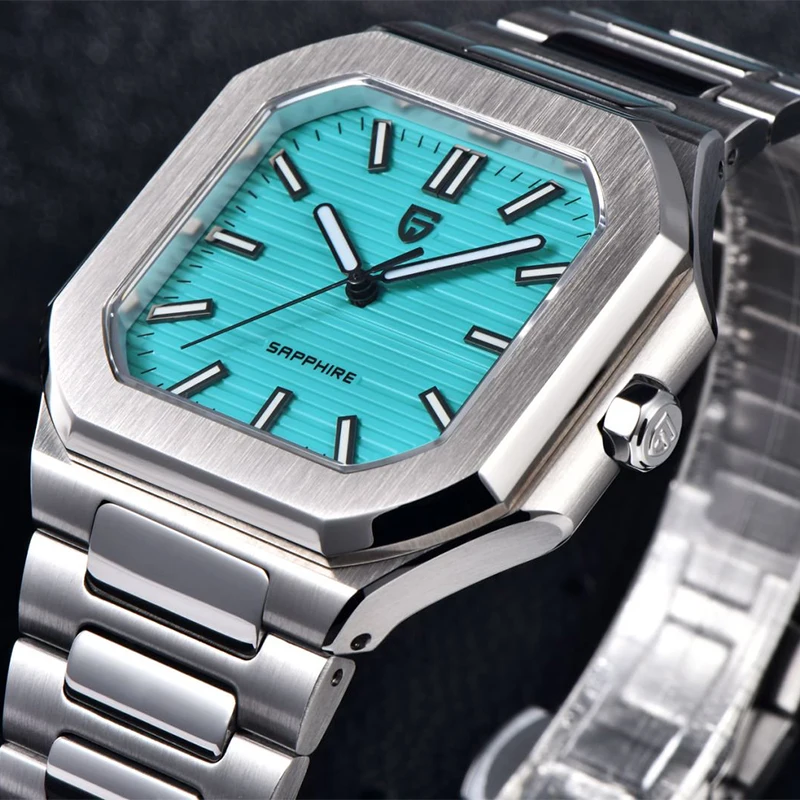 PAGANI DESIGN Nuovo orologio da uomo al quarzo Orologio sportivo da uomo impermeabile in acciaio inossidabile Orologio da uomo in vetro zaffiro di moda di lusso