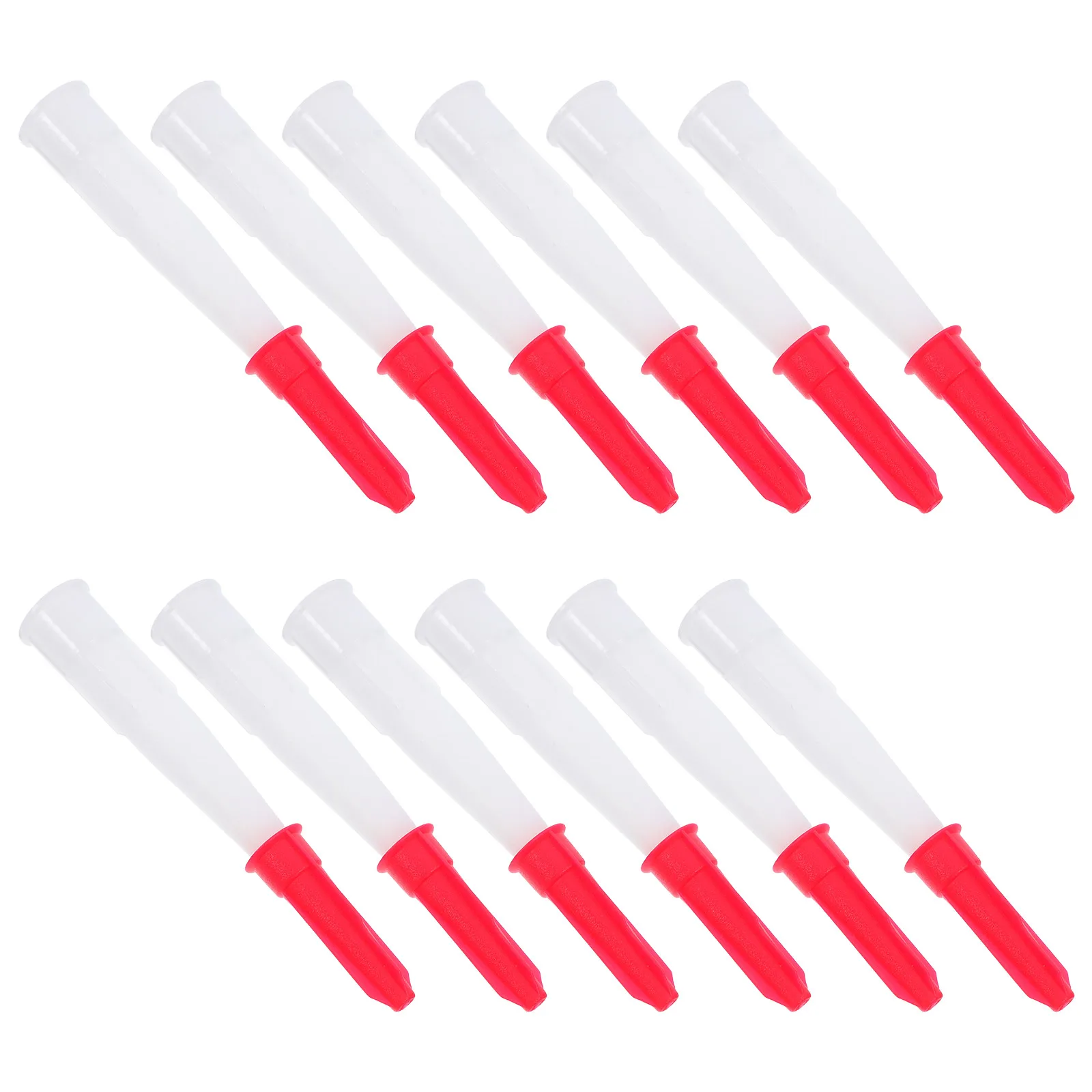 

12 Set Caulk Nozzle Applicator Tools Plastic for Tiles Windows Glass Efficient Beauty Tool Caulking Applicator Tool Kit
