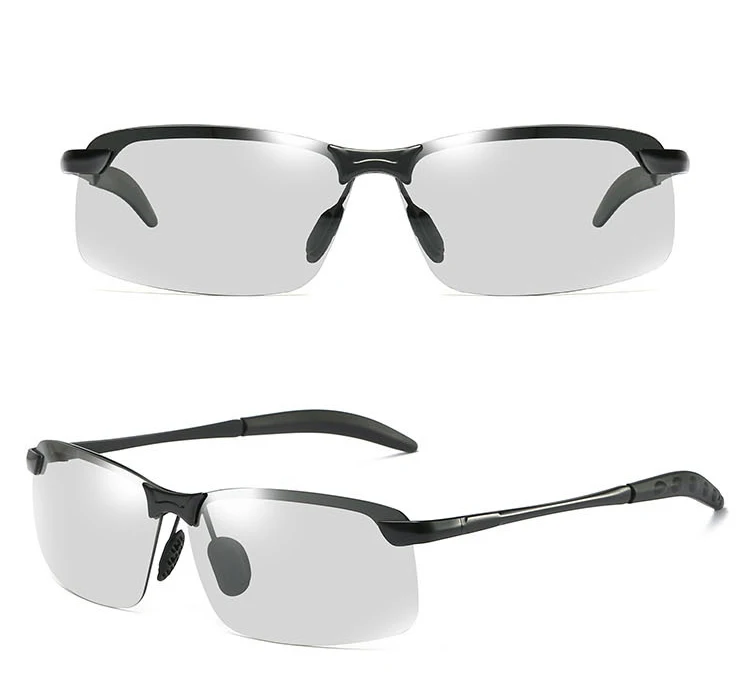 Polarisierte, intelligente, lichtempfindliche, metallwechselnde Sonnenbrille für Herren zum Angeln im Freien – geeignet für das Fahren von Tag und Nacht 3043 – Detail 6