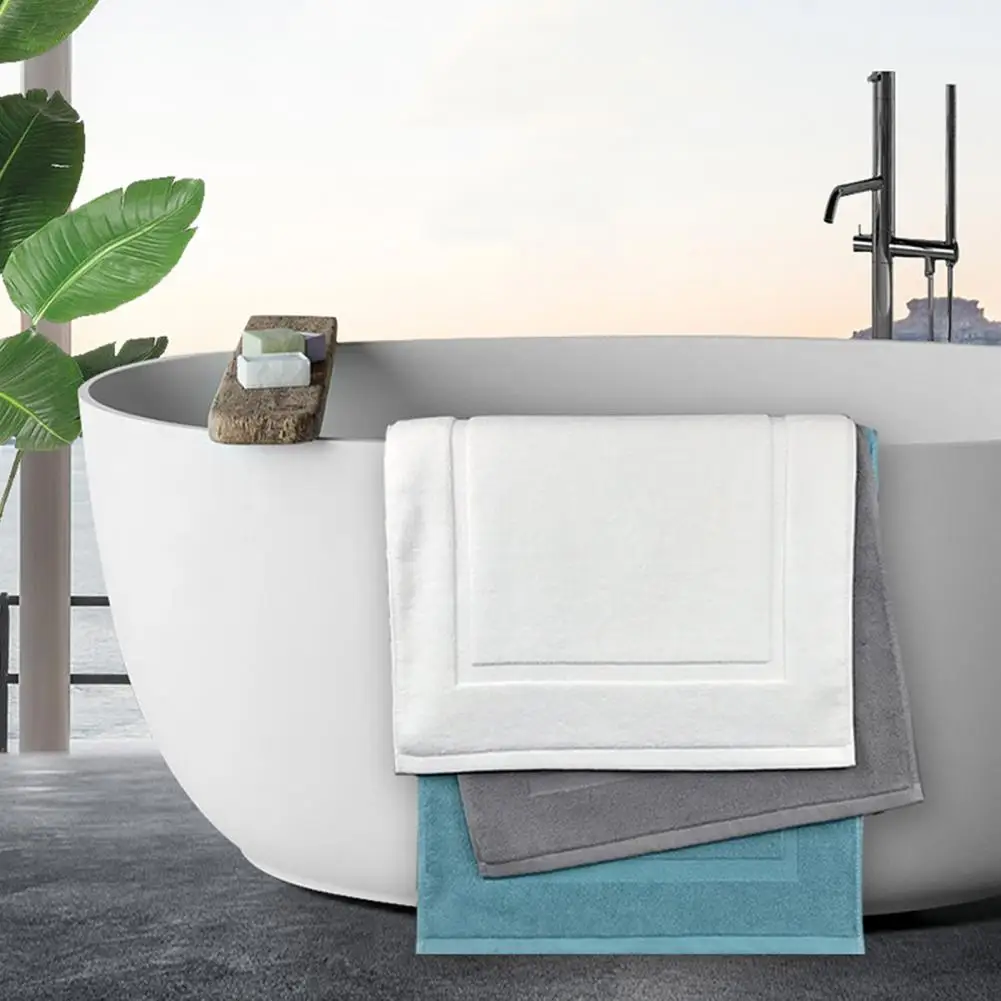 

Bathroom Floor Mat Quick-drying Anti-slip Bathroom Floor Towel Rug for Kitchen Sink Entryway Absorbent Carpet with Water Washing