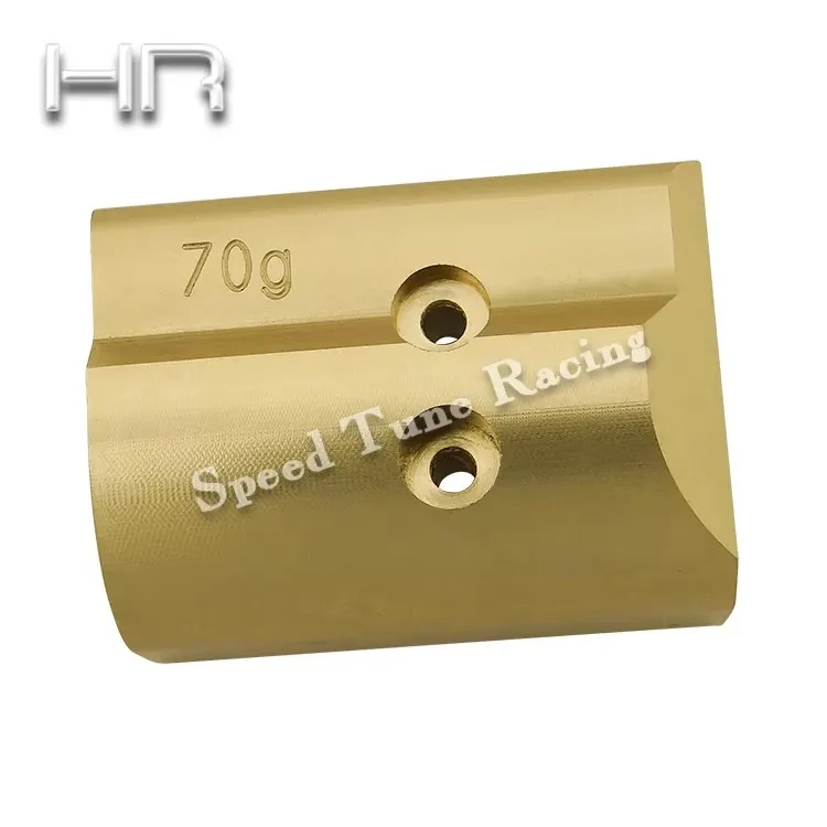 

HOT RACING Brass Front axle counterweight for Axial SCX10II 90046 90047
