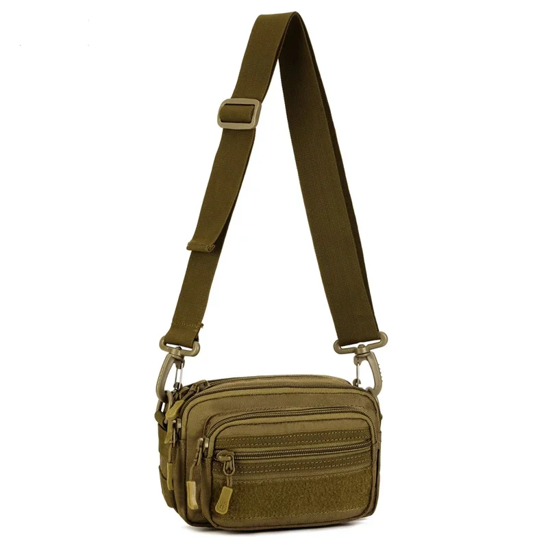 Hochwertige militärische Hüft tasche Fanny Hüftgurt Clutch Molle Männer 1000d Nylon Assault Messenger Cross body kleine Umhängetasche