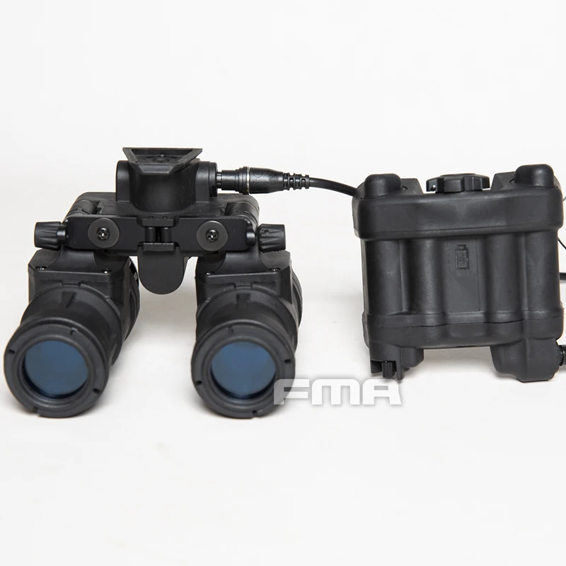 FMA Tactical Airsoft Dummy AN/PVS31 Luminous version Night Vision Goggles Model No Function NVG with Battery Case