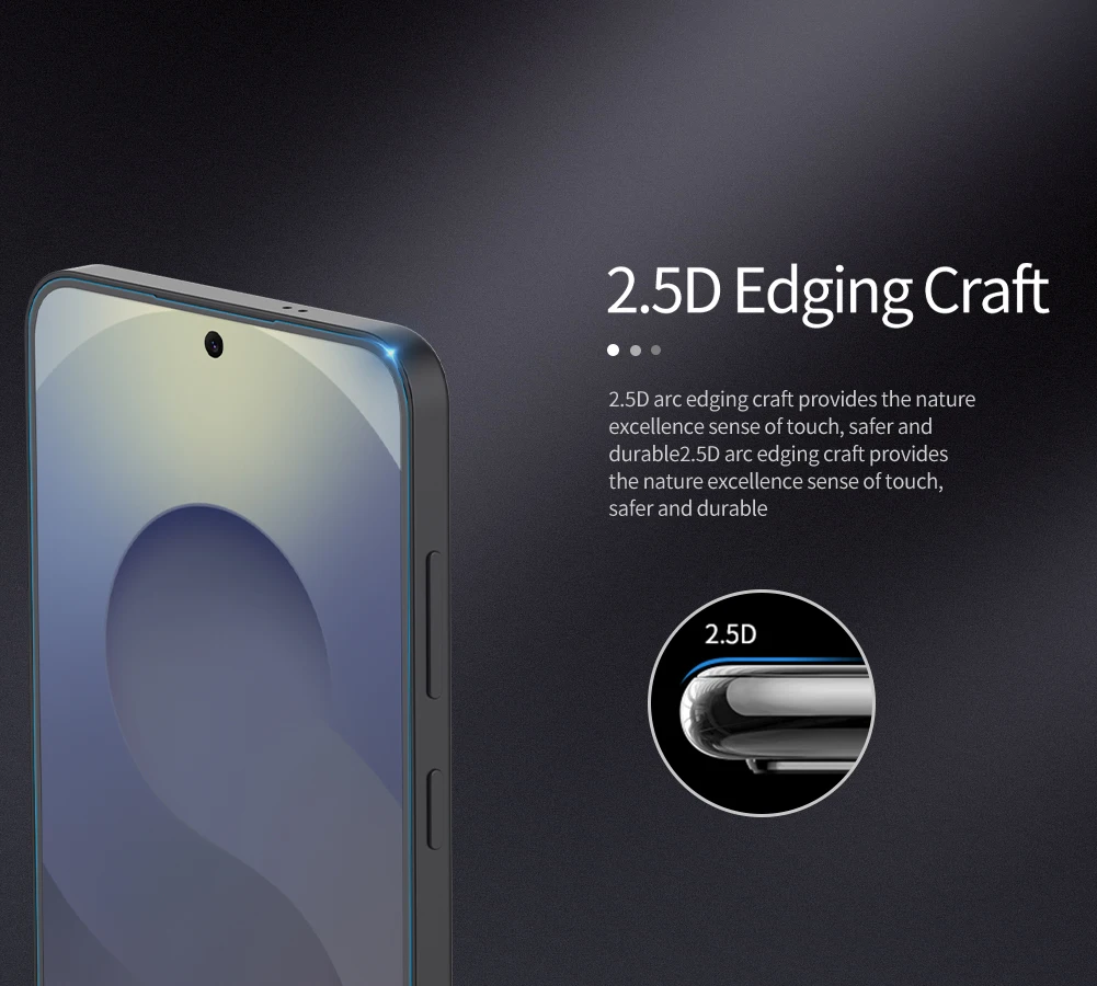 Nillkin for Samsung Galaxy S26FE S25 FE 5G Tempered Glass H+PRO 2.5D 9H 0.2mm Super Thin Anti-Explosion Screen Protector