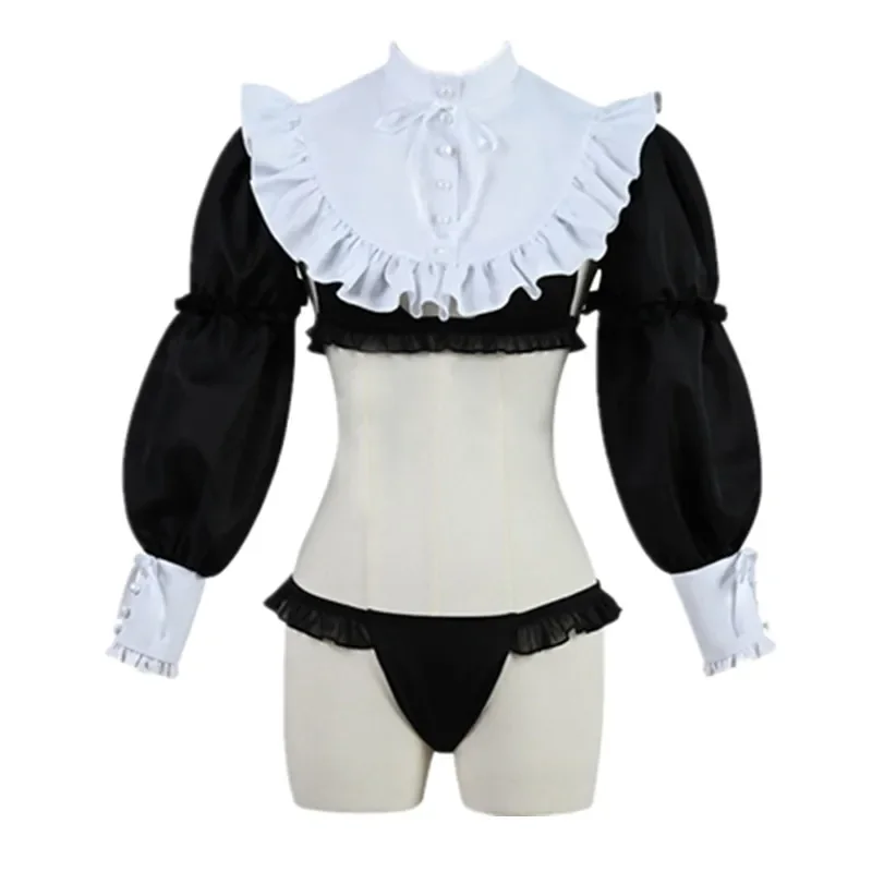 CosplayAnime My Dress-Up Darling Marin Kitagawa Cosplay Costume Little Devil Sexy Top Bra Tail Black Wing Set Halloween Carnival