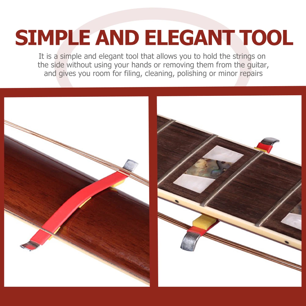 

2 Pcs Guitar String Separator Maintenance Piano Repair Accessory Tool for Sponge Device Accessories Service Kit