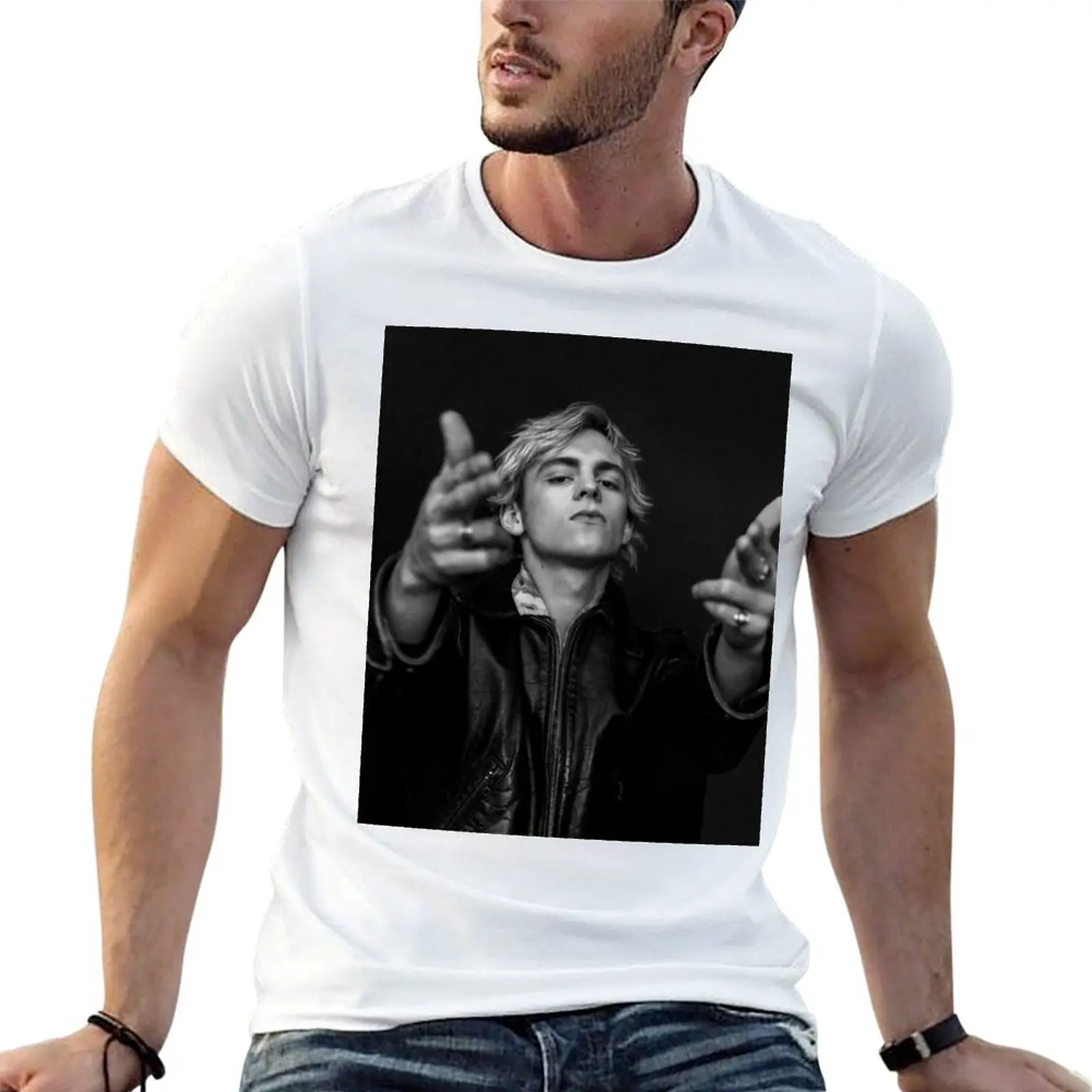

ross lynch T-Shirt t shirt man designer printed t shirts for man t shirts for man cotton T-shirt