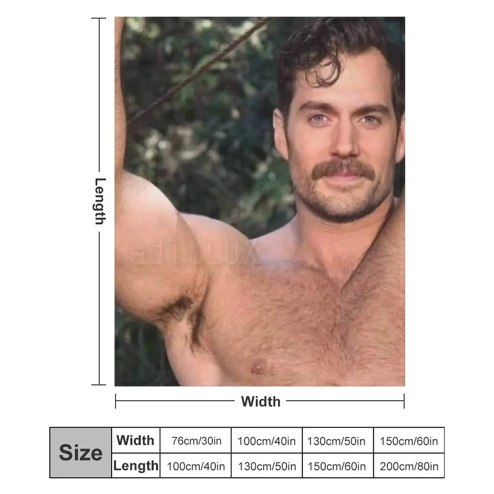 هنري كافيل رمي بطانية فاخرة بطانيات أريكة الزخرفية للطفل بطانيات هدية شخصية #6