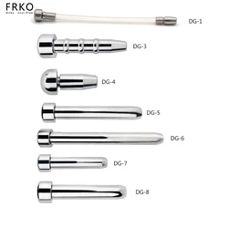 FRKO Metal Silicone Urethral Cathter Chastity Cage Accessories DG1 DG3 DG4 DG5 DG6 DG7 DG8