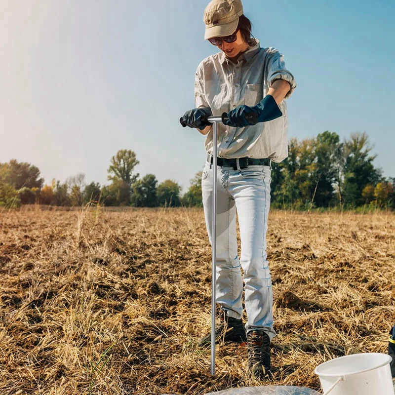 NEW-Stainless Steel Soil Probe, Adjustable Ground Rod Tool For Locating Septic Tanks, Underground Pipes, Water Pipes