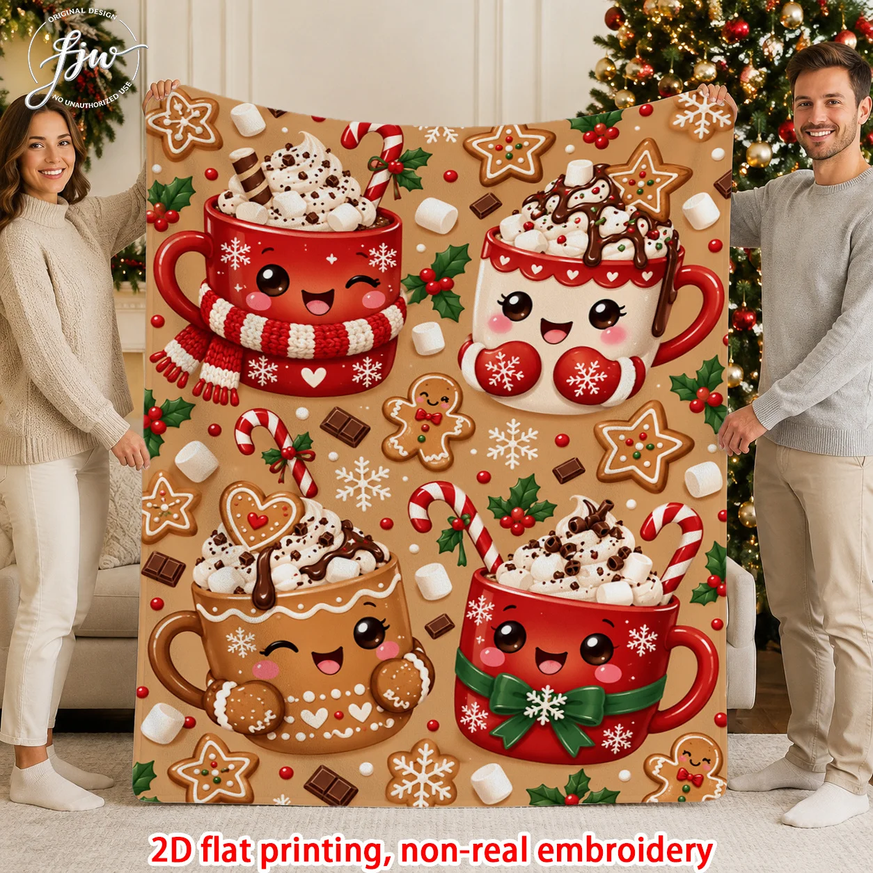 Bee Daisy Patchwork Quilt‑Style Print Throw Blanket Faux Embroidery Butterfly Heart Plaid Spliced Pattern Soft Lightweight