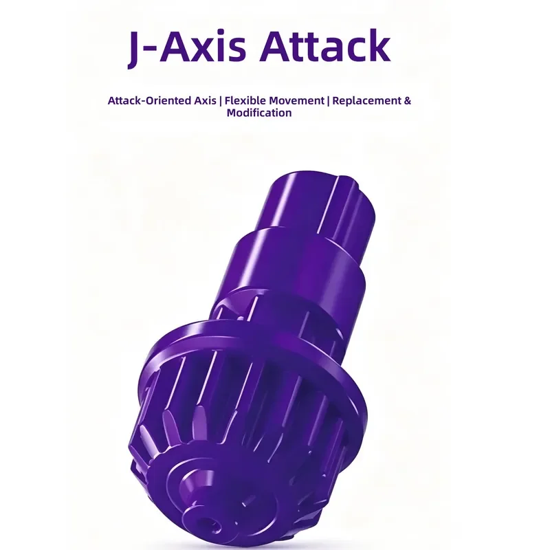 Gyro J-axis attack axis, replacement of modified stud tip, attack position accessories