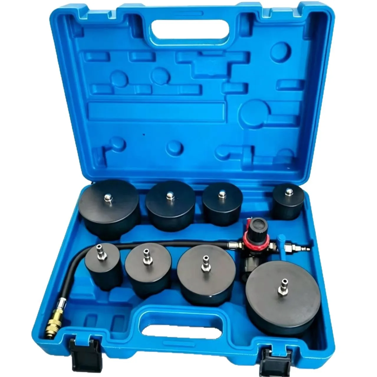 Turbocharger System Leak Tester 9-piece Sheet Metal Repair Pulley System Detector Auto Maintenance Tool