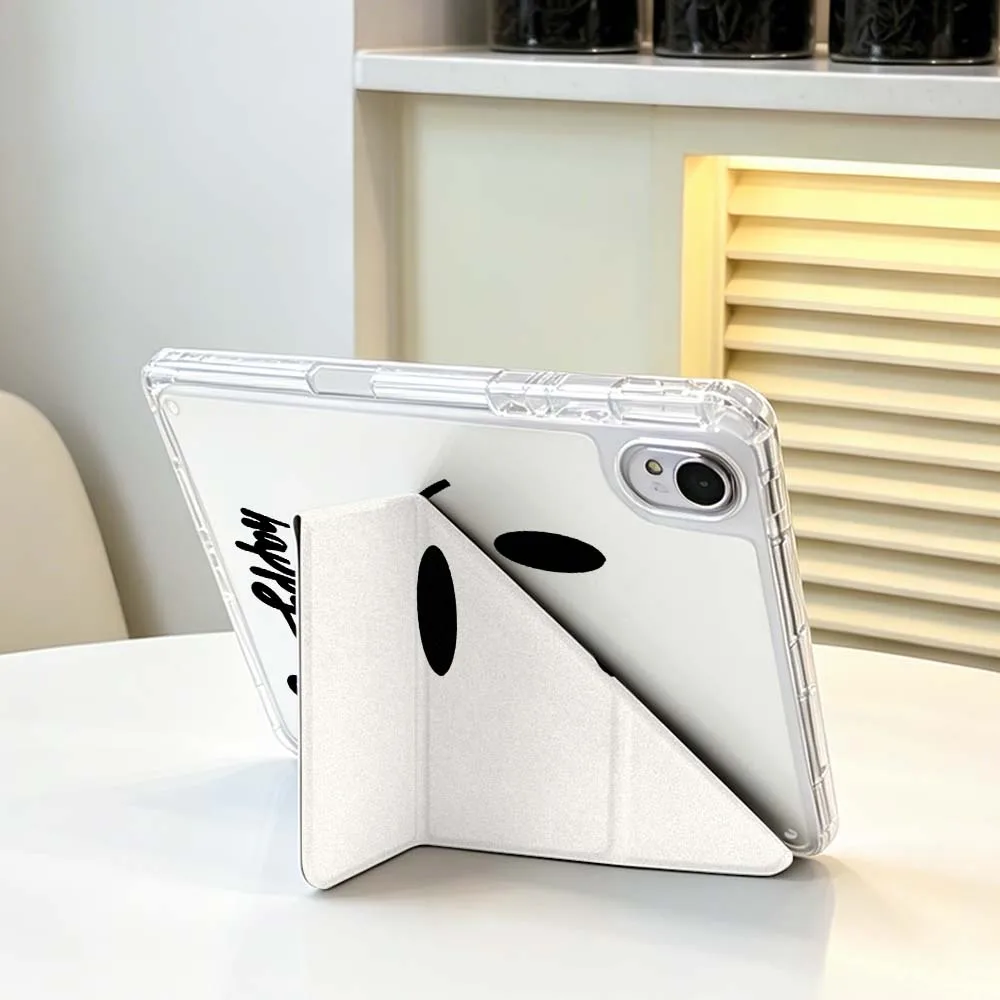 Cartoon Happy Face Case For Huawei Honor Matepad Pad X10 X9 GT Pro V9 9 Air SE 12X 11.5 11 13.2 11.5s inch Foldable Tablet