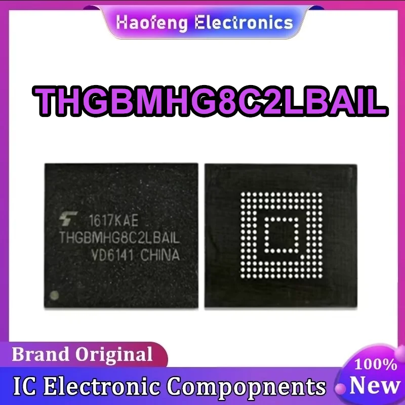 THGBMHG8C2LBAIL 32GB 5.1 version eMMC flash memory granule 0-10 IC New Original in Stock