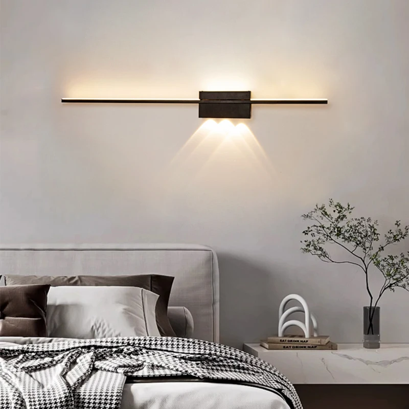 Versatile Design  The wall lamp features a versatile design that can complement any room decor, adding a touch of elegance and s