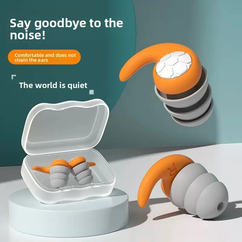 

Earplugs are special for sleeping, super sound insulation does not hurt the ears, silicone anti-noise snoring, silent and anti