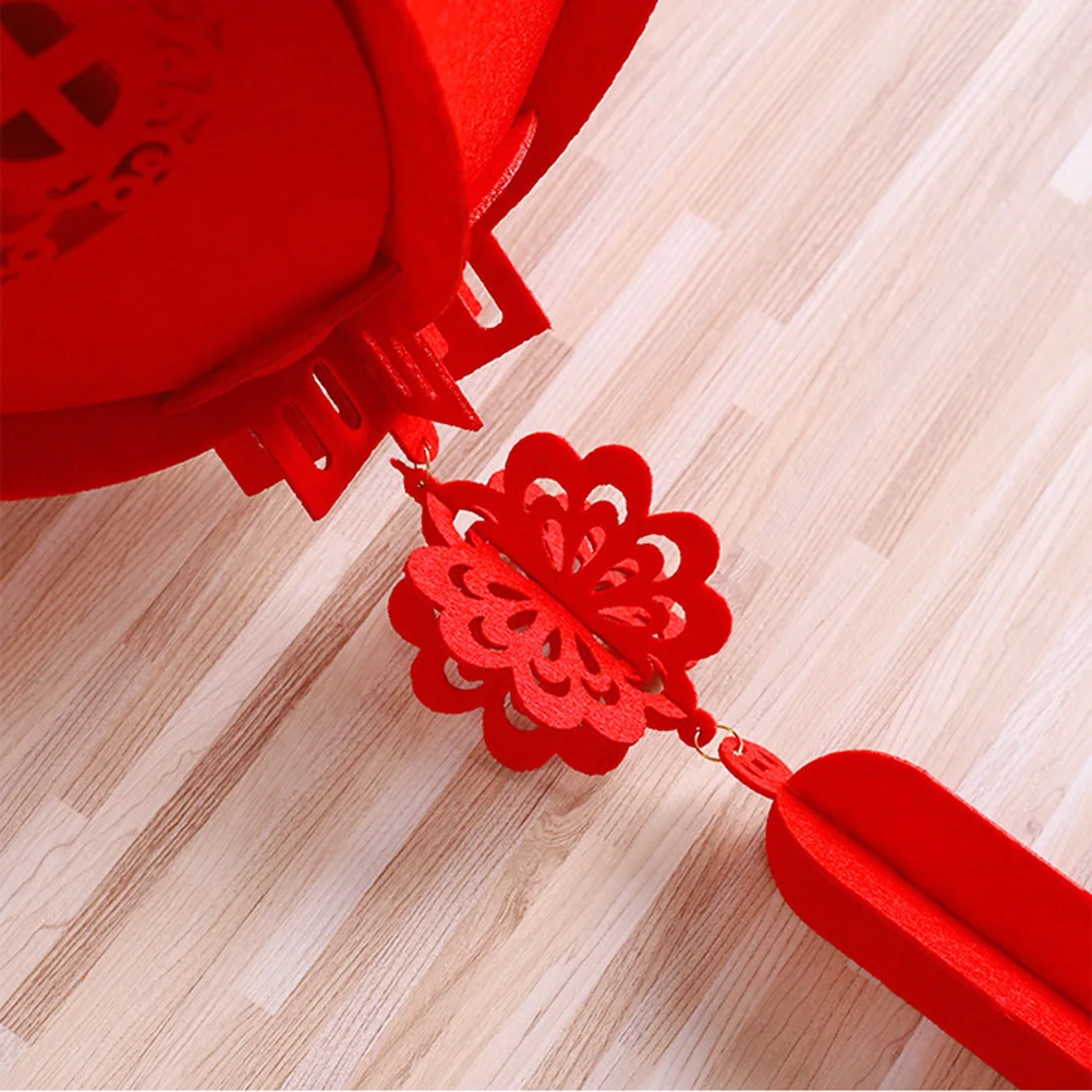 1 قطعة ثلاثية الأبعاد كلمة ورقة فانوس معلق الديكور مهرجان حفل زفاف غير المنسوجة النسيج طوي السنة الجديدة منتصف الخريف