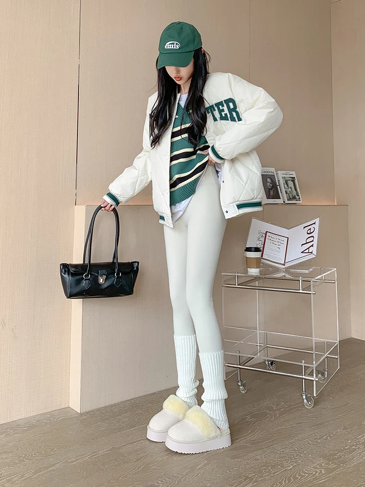 Pantaloni da Yoga a Vita Alta per Donna, Foderati, Caldi, con Controllo Pancia, Nuovi per Autunno e Inverno, Taglie Grandi