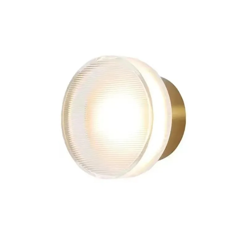 

Modern Nordic light luxury creative bedside wall lamp balcony porch corridor bedroom bathroom mirror headlight