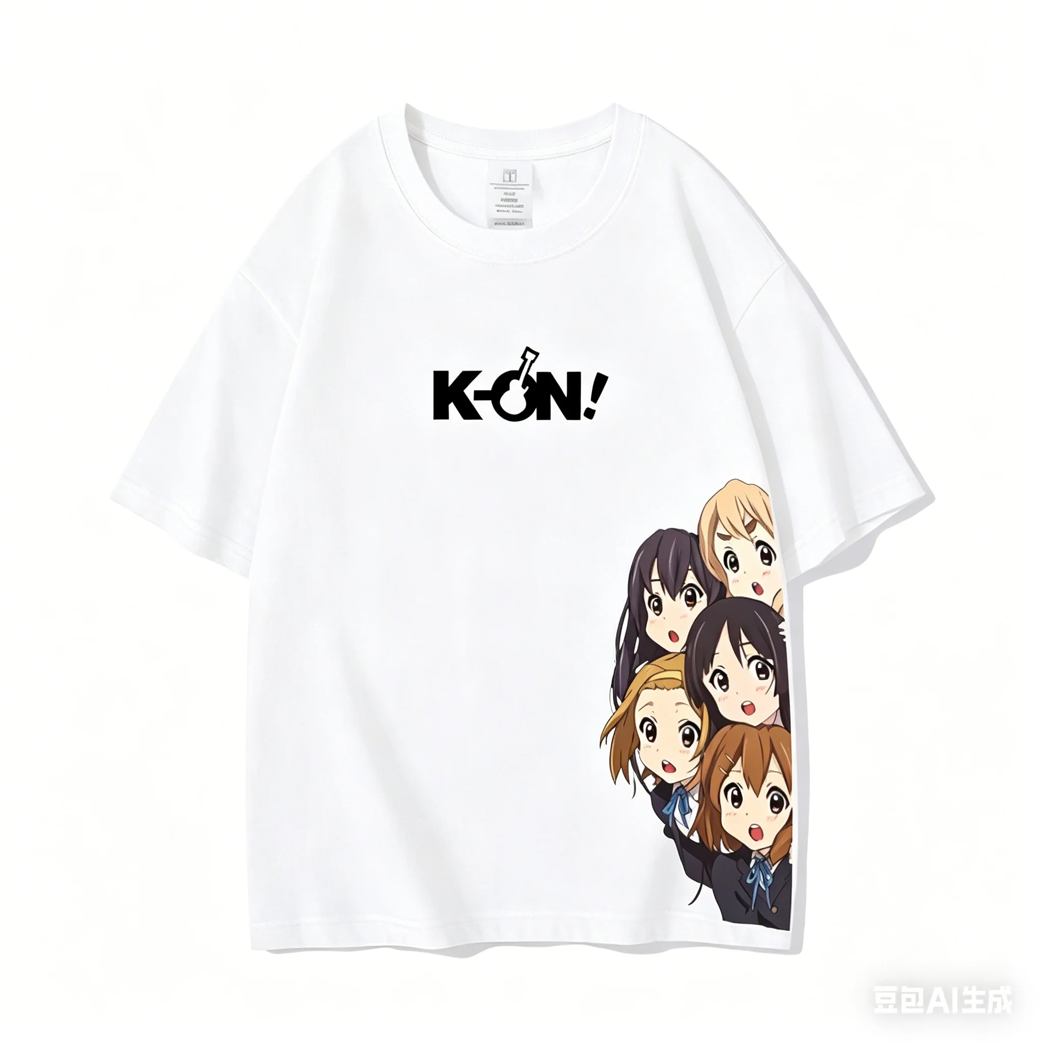 K-ON! Cotton T-shirt personality Clothes New Model Anime T shirt high quality Unisex Oversized hot product Comfortable Couples