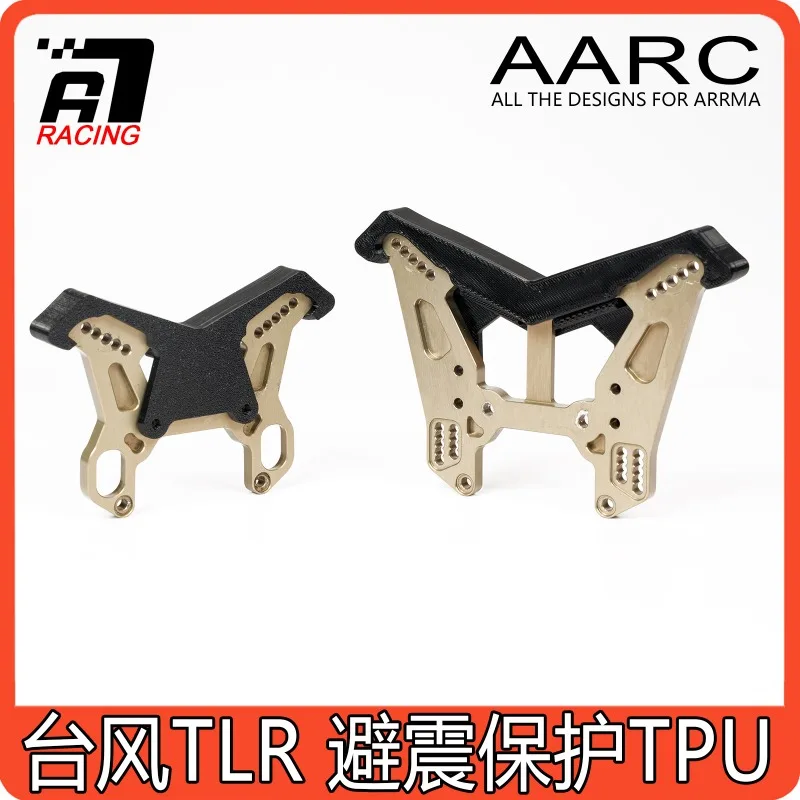 Shock Caps TPU Shock Covers for ARRMA Typhon 1/8 TLR 6S, Upgrade Parts Accessories Front Rear TPU Shock Tower Protector